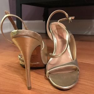 Schutz Gold Heels